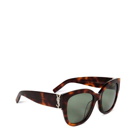 havana braun sonnenbrille von ysl|SAINT LAURENT SL M95/F.